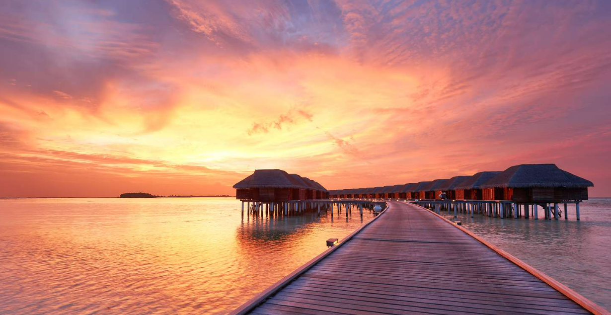 Maldivian sunset